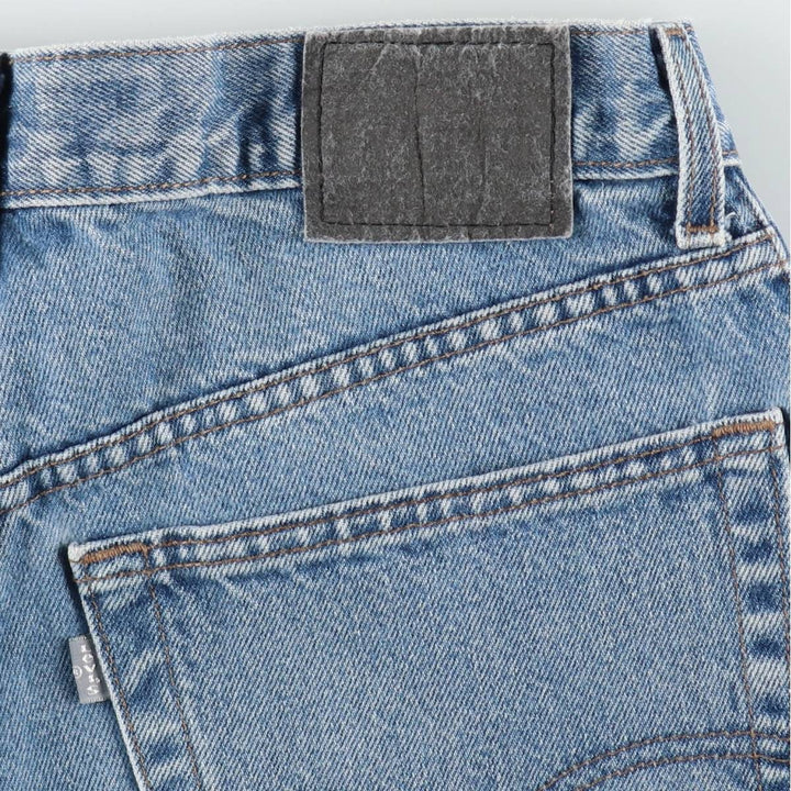 90'S Levi's Silver Tab Baggy Tapered Denim Pants, Made in USA, Men's Size W32, Vintage cotton blue type Vintage Second Hand