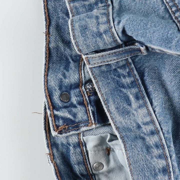 90'S Levi's Silver Tab Baggy Tapered Denim Pants, Made in USA, Men's Size W32, Vintage cotton blue type Vintage Second Hand