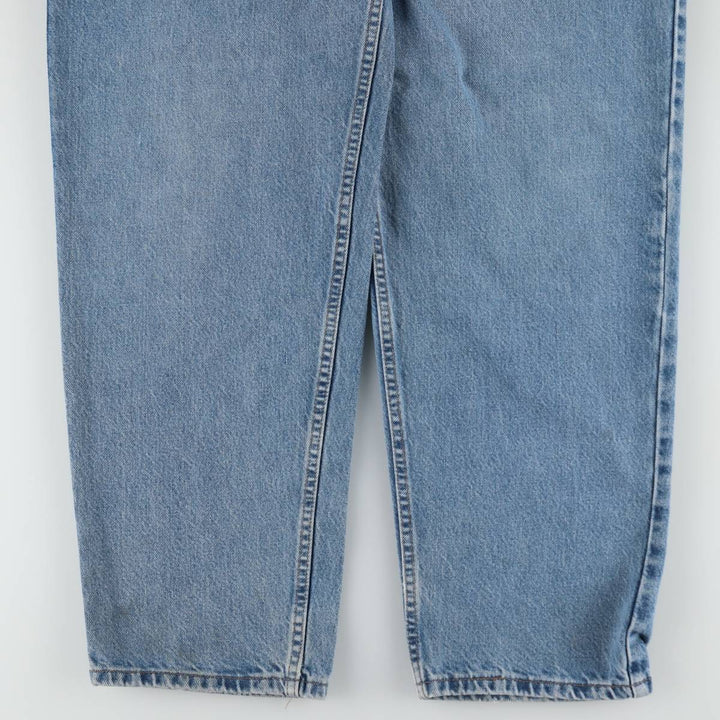 90'S Levi's Silver Tab Baggy Tapered Denim Pants, Made in USA, Men's Size W32, Vintage cotton blue type Vintage Second Hand
