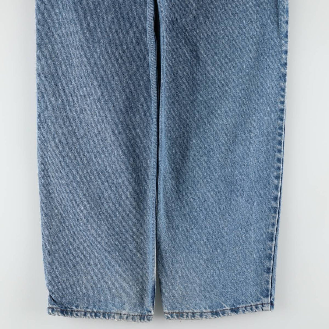90'S Levi's Silver Tab Baggy Tapered Denim Pants, Made in USA, Men's Size W32, Vintage cotton blue type Vintage Second Hand