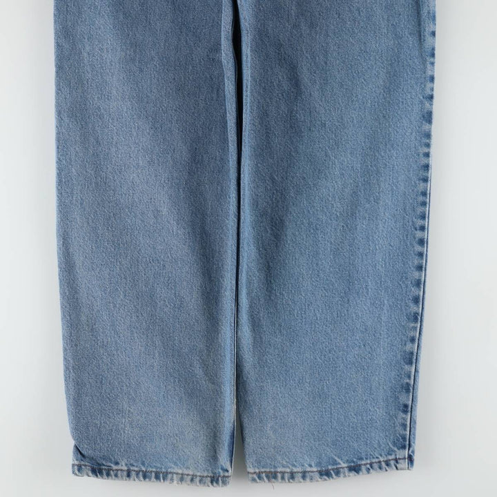 90'S Levi's Silver Tab Baggy Tapered Denim Pants, Made in USA, Men's Size W32, Vintage cotton blue type Vintage Second Hand