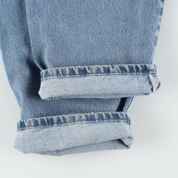 90'S Levi's Silver Tab Baggy Tapered Denim Pants, Made in USA, Men's Size W32, Vintage cotton blue type Vintage Second Hand