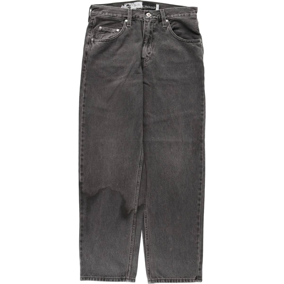 Levi's SILVER TAB LOOSE Tapered Denim Pants, Men's Size W31 cotton gray type Vintage Second Hand