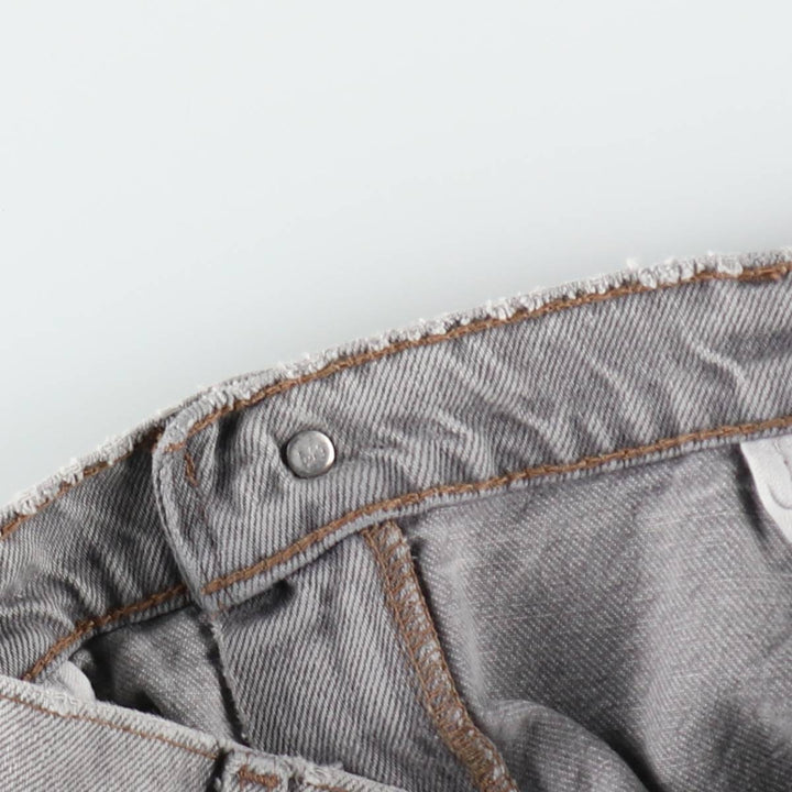 90'S Levi's Silver Tab Loose Tapered Denim Pants, Made in USA, Men's, Size W37, Vintage cotton gray type Vintage Second Hand