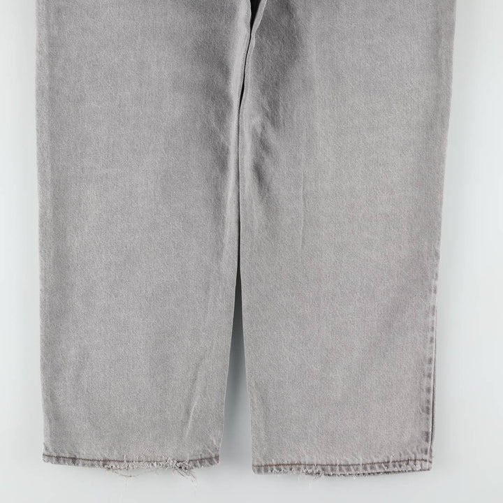 90'S Levi's Silver Tab Loose Tapered Denim Pants, Made in USA, Men's, Size W37, Vintage cotton gray type Vintage Second Hand