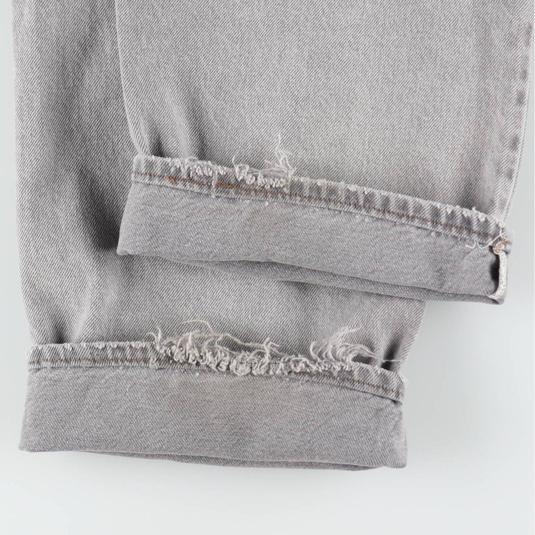 90'S Levi's Silver Tab Loose Tapered Denim Pants, Made in USA, Men's, Size W37, Vintage cotton gray type Vintage Second Hand