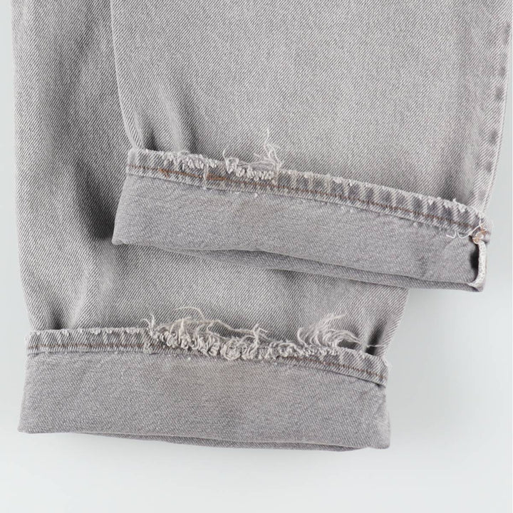 90'S Levi's Silver Tab Loose Tapered Denim Pants, Made in USA, Men's, Size W37, Vintage cotton gray type Vintage Second Hand