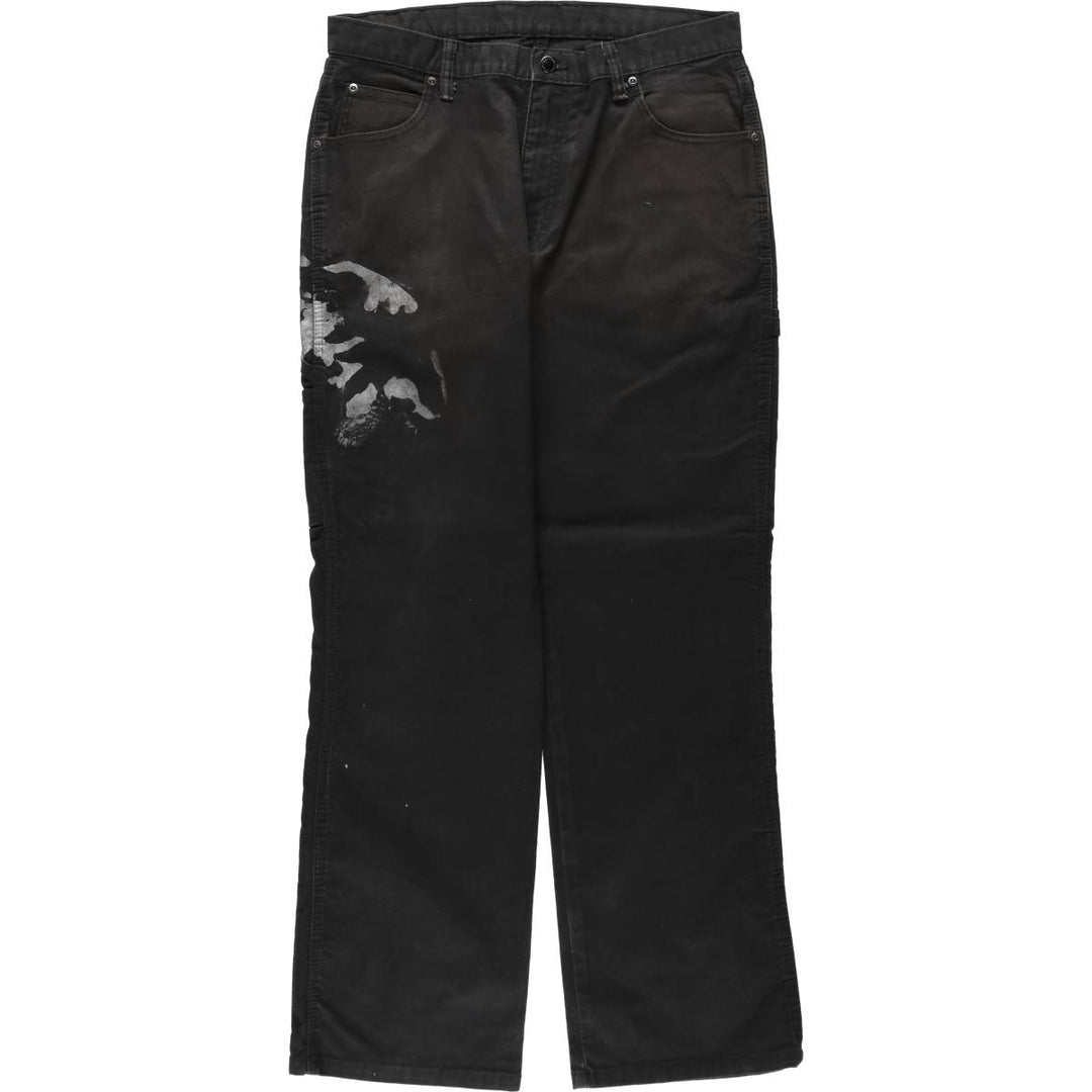 Dickies Duck Painter Pants Men's W34 equivalent cotton black type Vintage Second Hand
