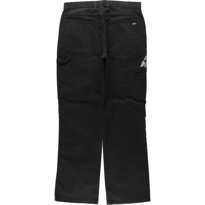 Dickies Duck Painter Pants Men's W34 equivalent cotton black type Vintage Second Hand