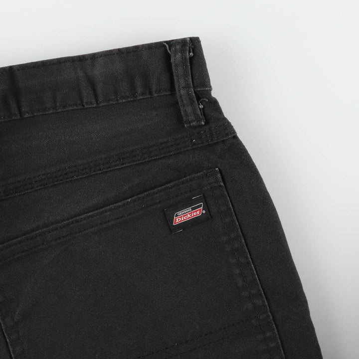 Dickies Duck Painter Pants Men's W34 equivalent cotton black type Vintage Second Hand