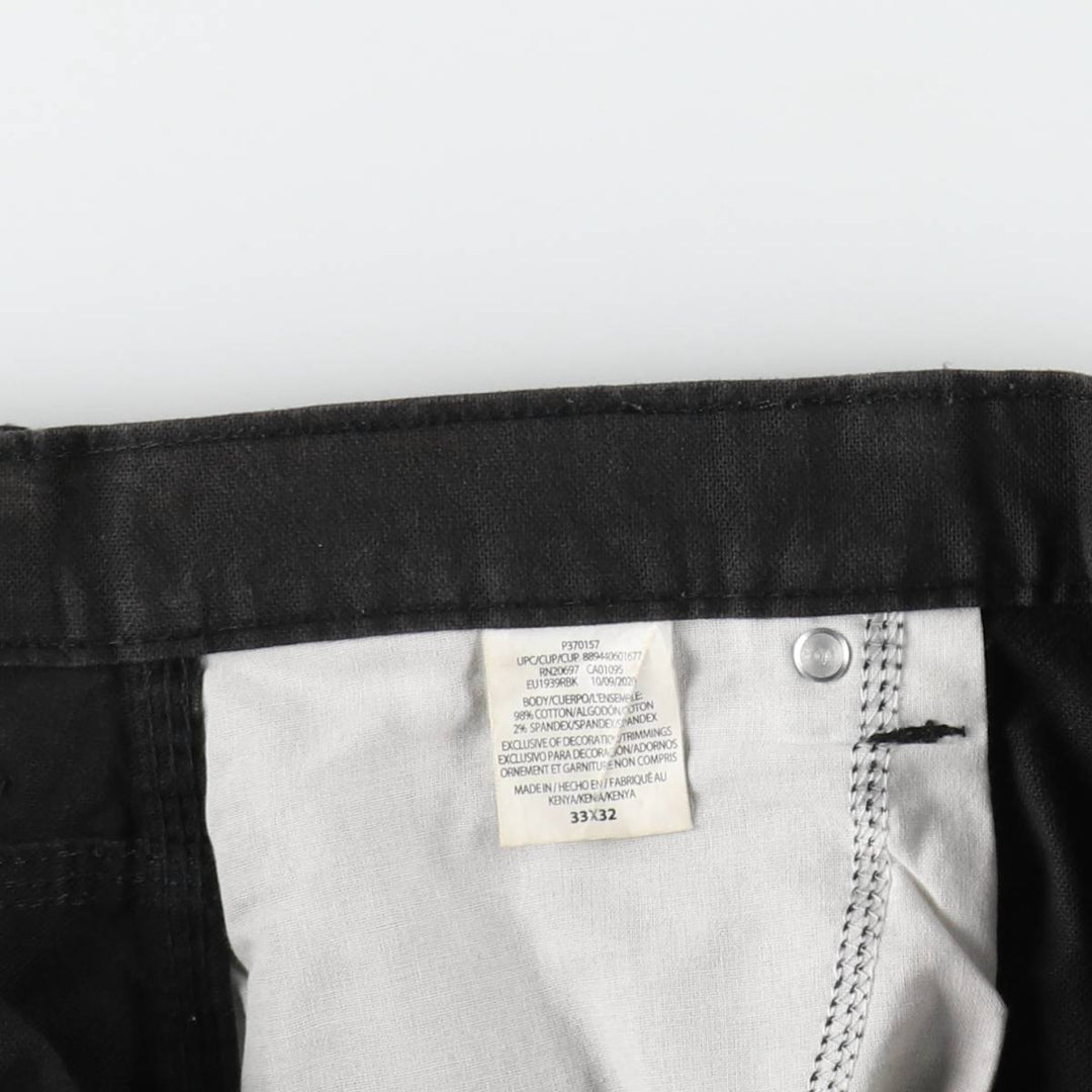 Dickies Duck Painter Pants Men's W34 equivalent cotton black type Vintage Second Hand