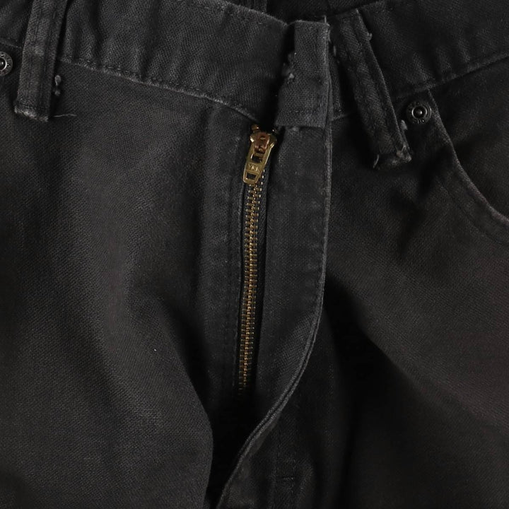 Dickies Duck Painter Pants Men's W34 equivalent cotton black type Vintage Second Hand