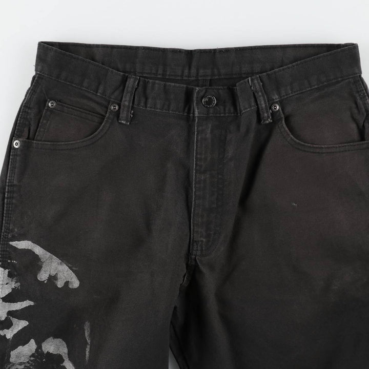 Dickies Duck Painter Pants Men's W34 equivalent cotton black type Vintage Second Hand