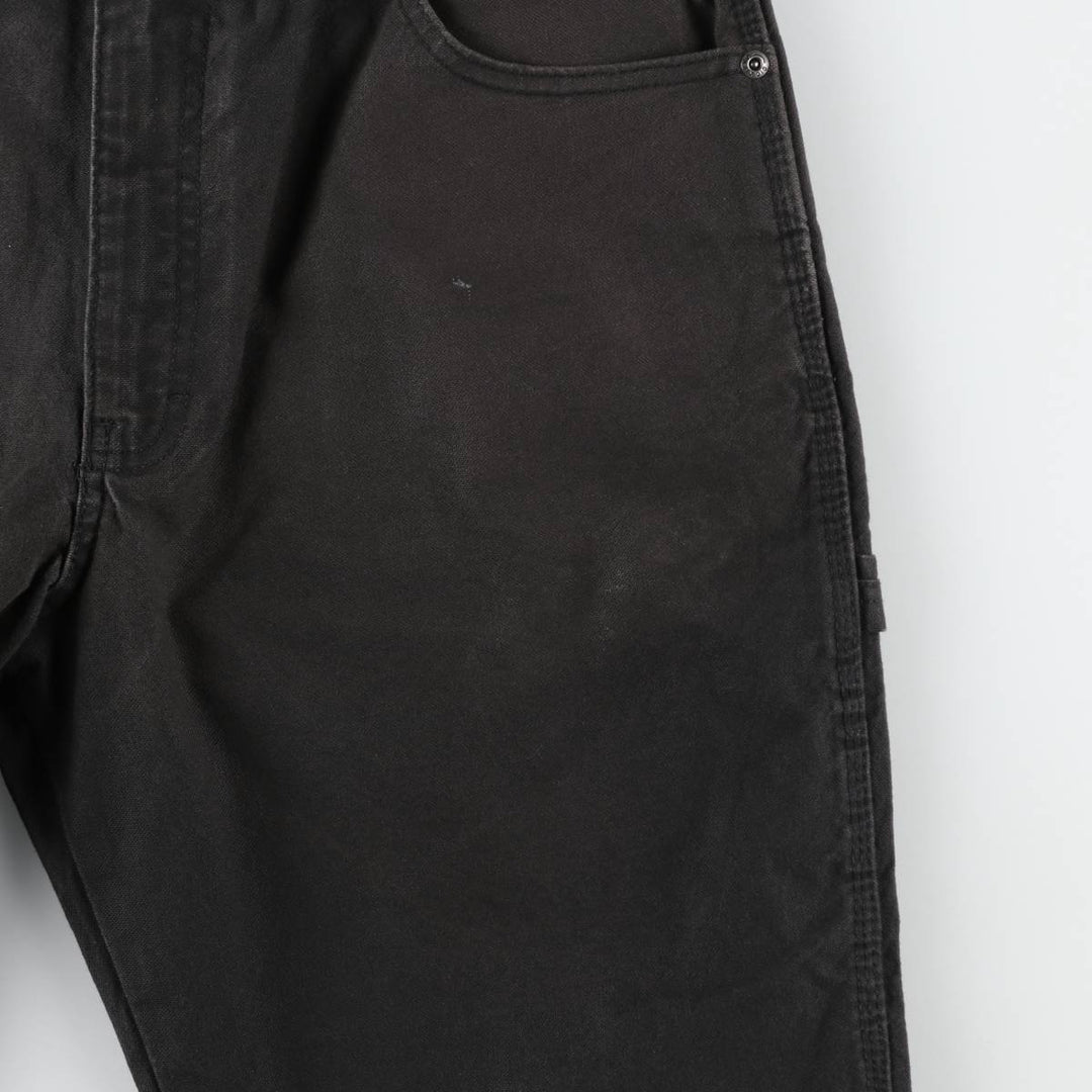 Dickies Duck Painter Pants Men's W34 equivalent cotton black type Vintage Second Hand