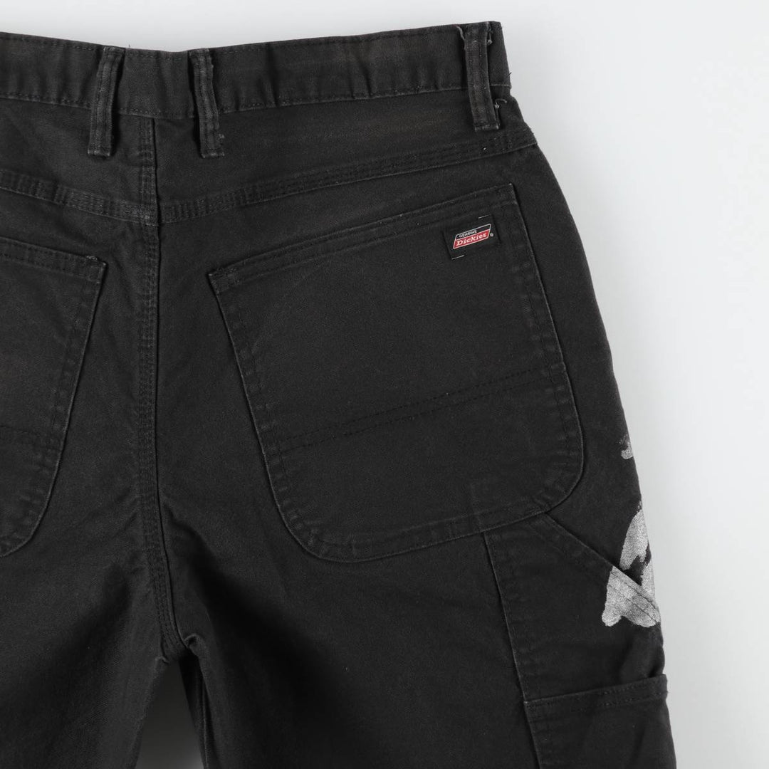 Dickies Duck Painter Pants Men's W34 equivalent cotton black type Vintage Second Hand