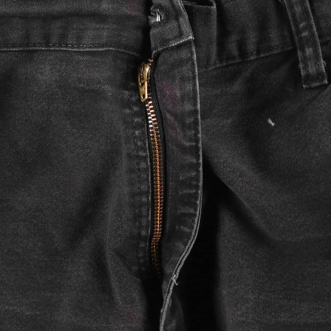 Dickies Duck Painter Pants Men's W38 cotton black type Vintage Second Hand
