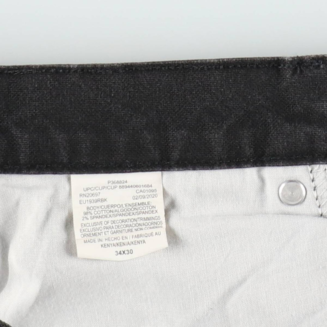 Dickies Duck Painter Pants Men's W36 cotton black type Vintage Second Hand