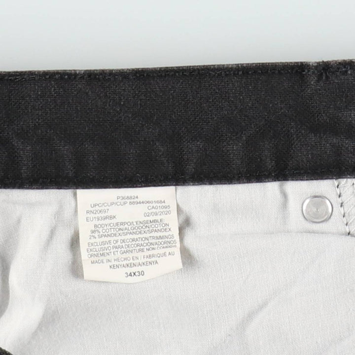 Dickies Duck Painter Pants Men's W36 cotton black type Vintage Second Hand