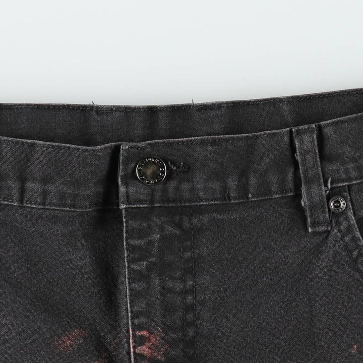 Dickies Duck Painter Pants Men's W36 cotton black type Vintage Second Hand