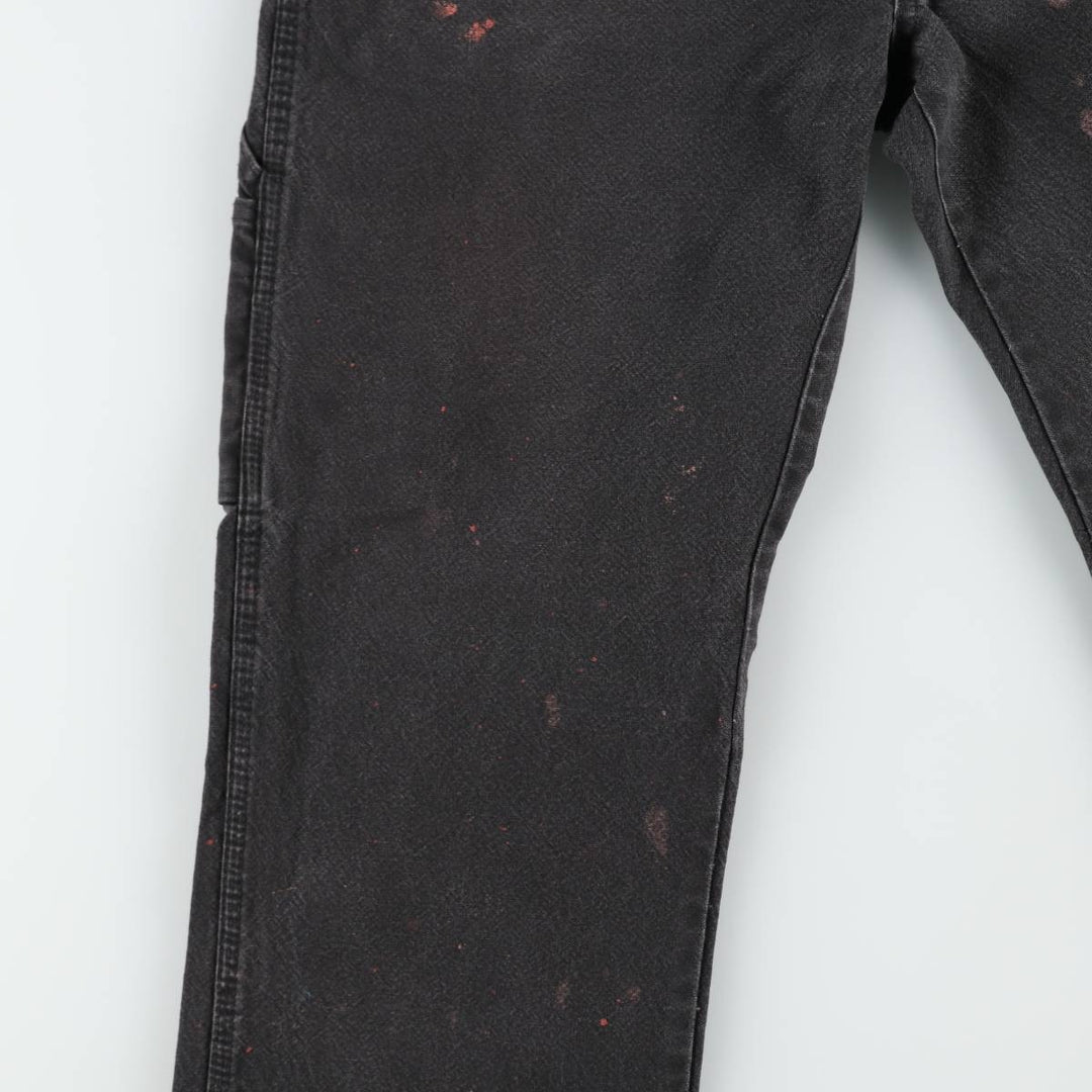 Dickies Duck Painter Pants Men's W36 cotton black type Vintage Second Hand