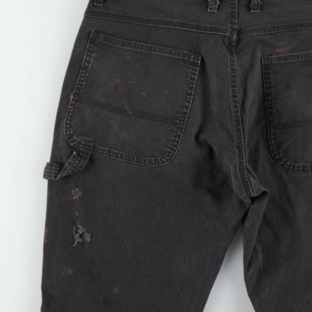 Dickies Duck Painter Pants Men's W36 cotton black type Vintage Second Hand