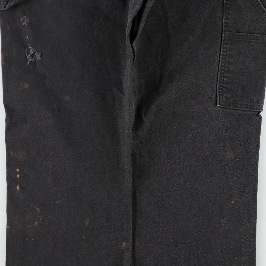 Dickies Duck Painter Pants Men's W36 cotton black type Vintage Second Hand