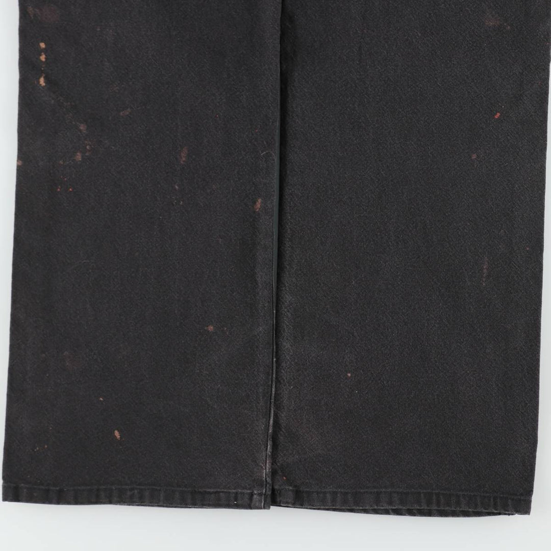 Dickies Duck Painter Pants Men's W36 cotton black type Vintage Second Hand