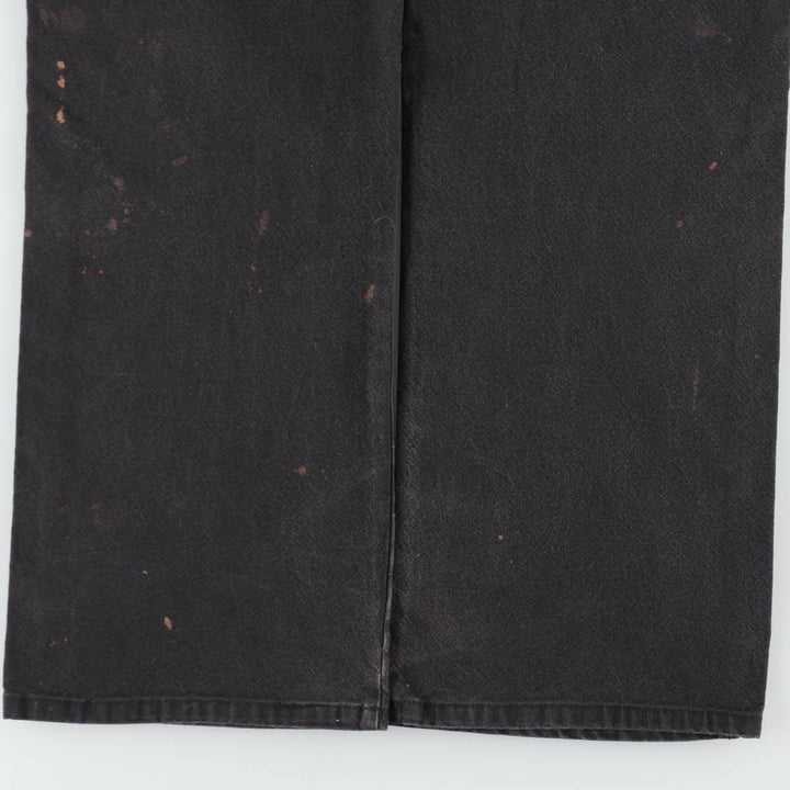 Dickies Duck Painter Pants Men's W36 cotton black type Vintage Second Hand