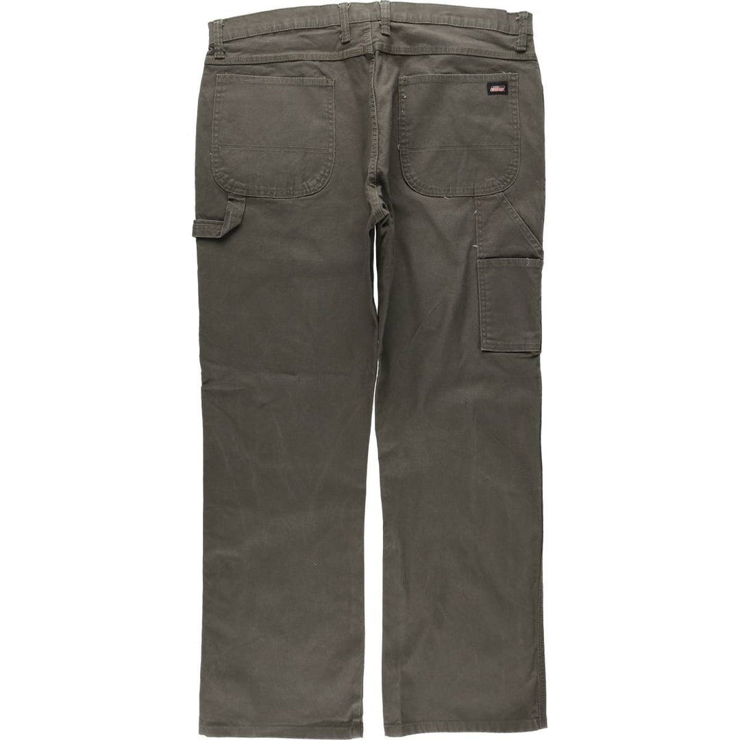 Dickies Duck Painter Pants, Men's W40 (approx.) cotton Khaki type Vintage Second Hand