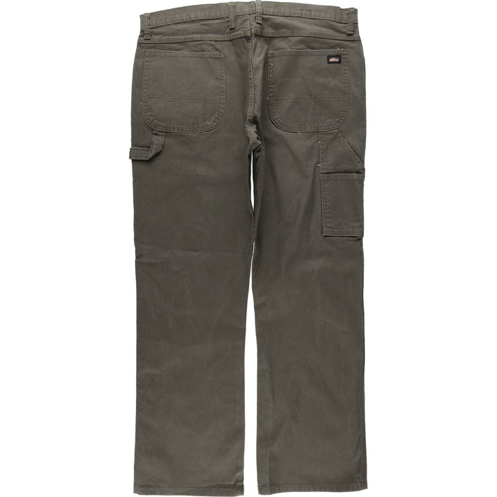 Dickies Duck Painter Pants, Men's W40 (approx.) cotton Khaki type Vintage Second Hand