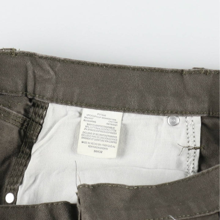 Dickies Duck Painter Pants, Men's W40 (approx.) cotton Khaki type Vintage Second Hand