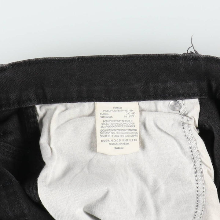 Dickies Duck Painter Pants Men's W36 cotton black type Vintage Second Hand