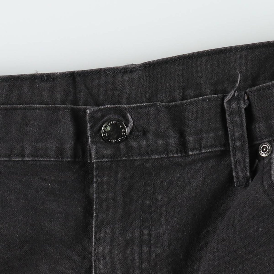 Dickies Duck Painter Pants Men's W36 cotton black type Vintage Second Hand