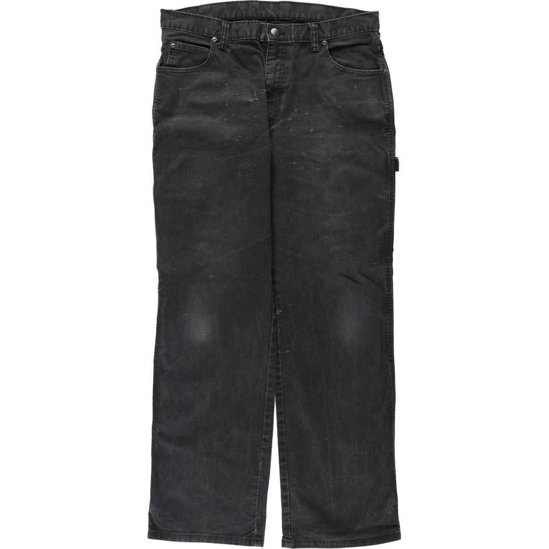 Dickies Duck Painter Pants Men's W35 equivalent cotton black type Vintage Second Hand