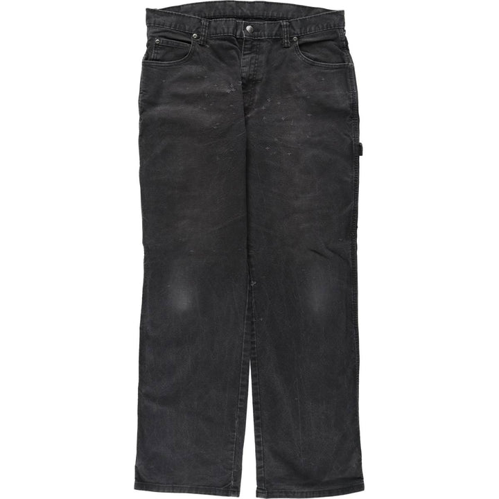 Dickies Duck Painter Pants Men's W35 equivalent cotton black type Vintage Second Hand
