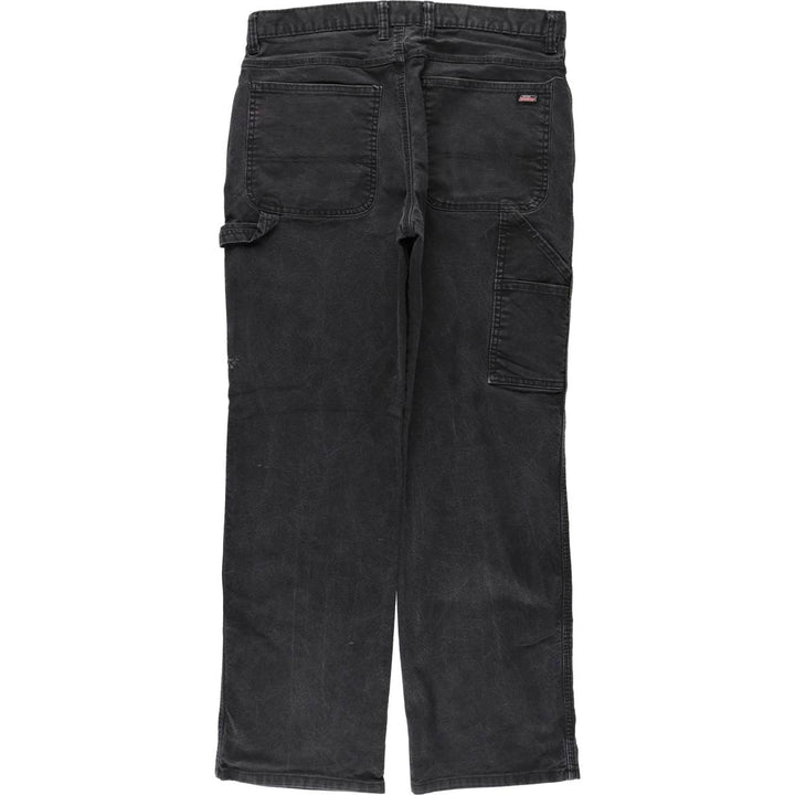 Dickies Duck Painter Pants Men's W35 equivalent cotton black type Vintage Second Hand