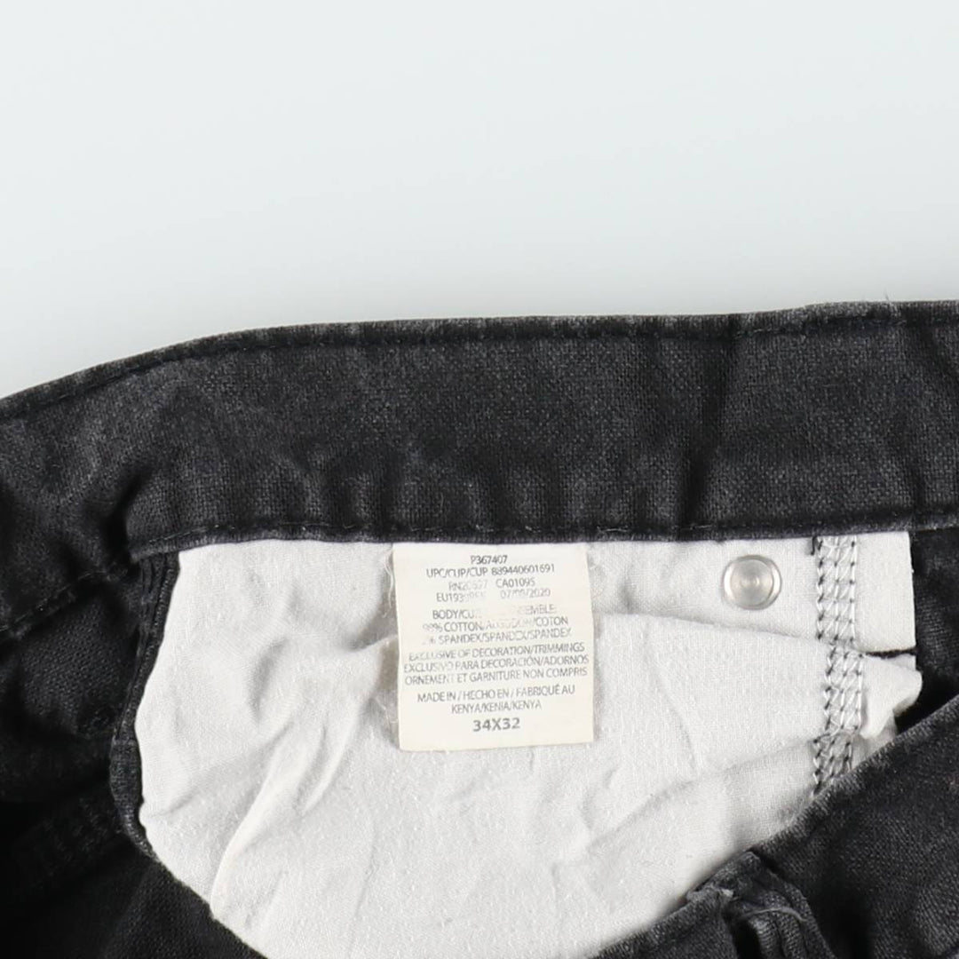 Dickies Duck Painter Pants Men's W35 equivalent cotton black type Vintage Second Hand