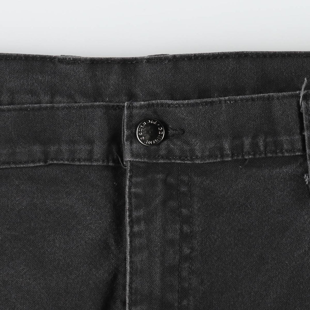 Dickies Duck Painter Pants Men's W38 cotton black type Vintage Second Hand