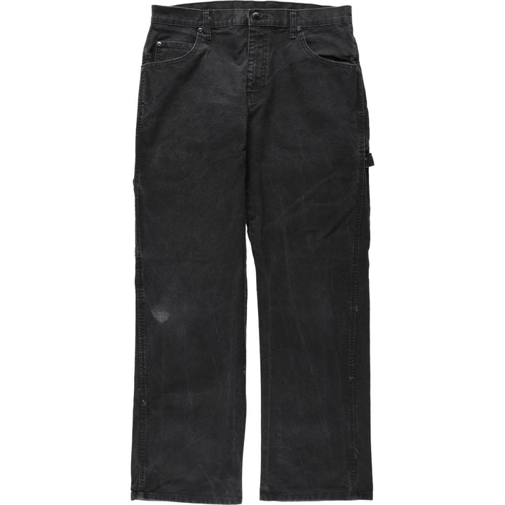 Dickies Duck Painter Pants Men's W33 equivalent cotton black type Vintage Second Hand