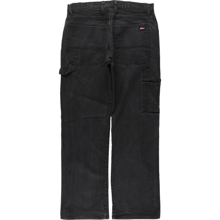 Dickies Duck Painter Pants Men's W33 equivalent cotton black type Vintage Second Hand
