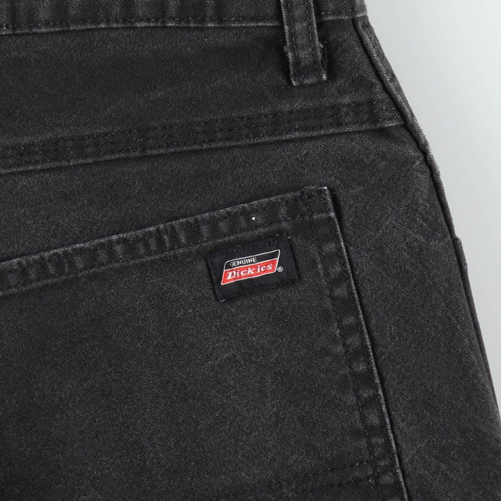 Dickies Duck Painter Pants Men's W33 equivalent cotton black type Vintage Second Hand