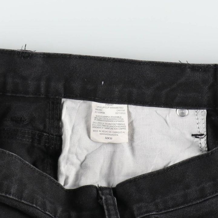 Dickies Duck Painter Pants Men's W33 equivalent cotton black type Vintage Second Hand