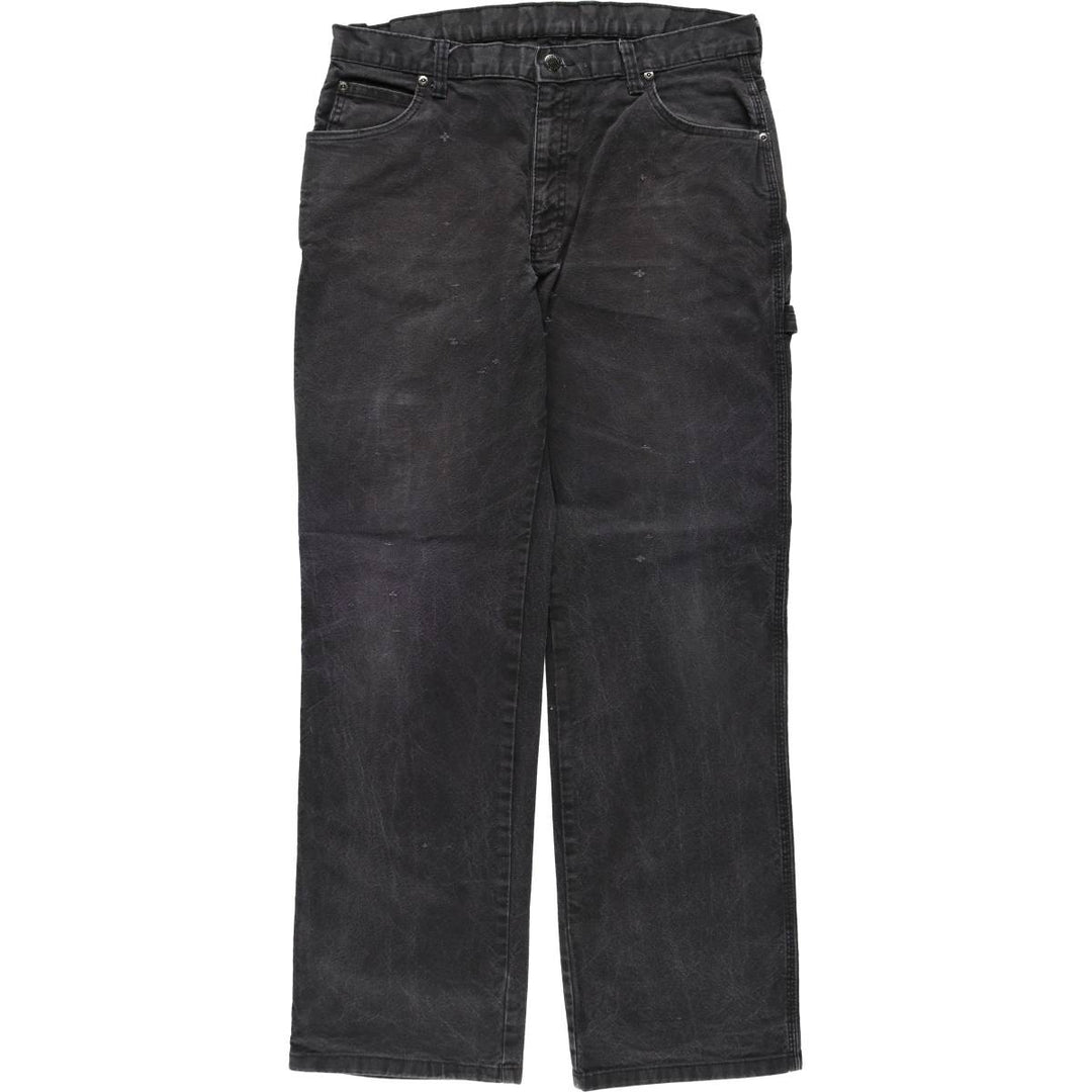 Dickies Duck Painter Pants Men's W35 equivalent cotton black type Vintage Second Hand