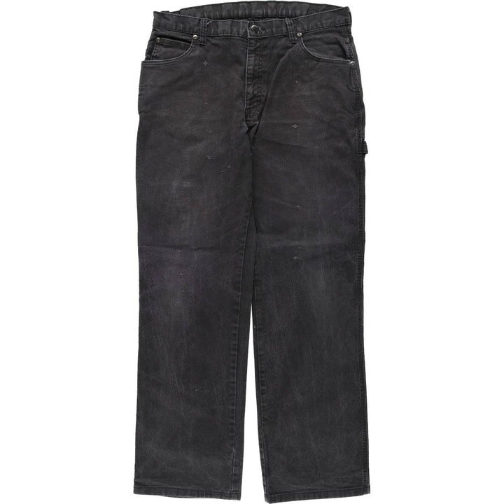 Dickies Duck Painter Pants Men's W35 equivalent cotton black type Vintage Second Hand