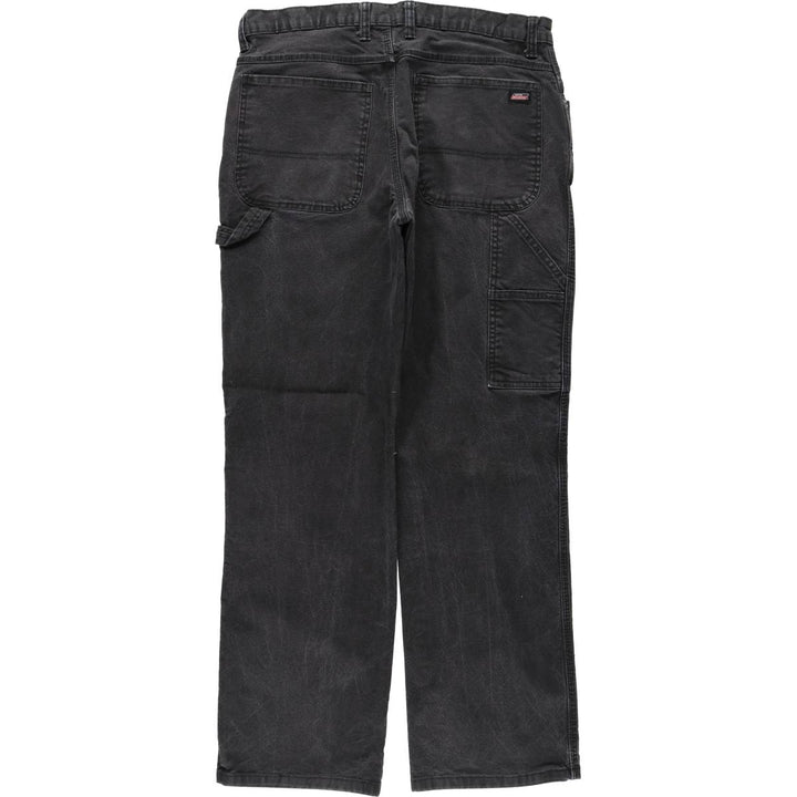 Dickies Duck Painter Pants Men's W35 equivalent cotton black type Vintage Second Hand