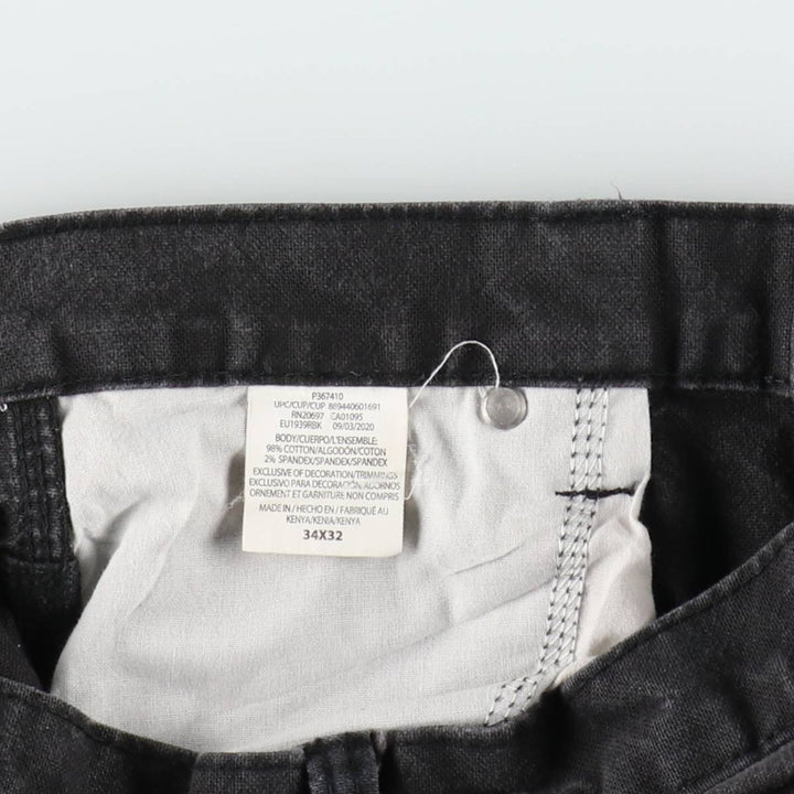 Dickies Duck Painter Pants Men's W35 equivalent cotton black type Vintage Second Hand