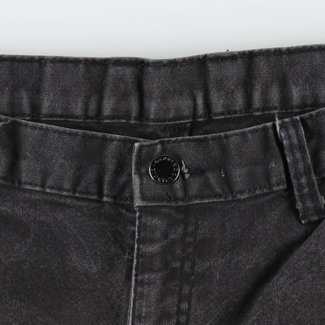 Dickies Duck Painter Pants Men's W35 equivalent cotton black type Vintage Second Hand