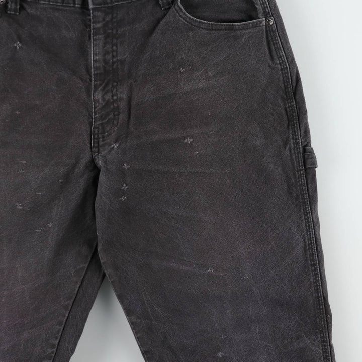 Dickies Duck Painter Pants Men's W35 equivalent cotton black type Vintage Second Hand