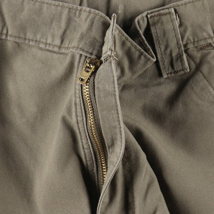 Carhartt Loose Fit Duck Painter Pants, Men's W35 (approx.) cotton Khaki type beige Vintage Second Hand