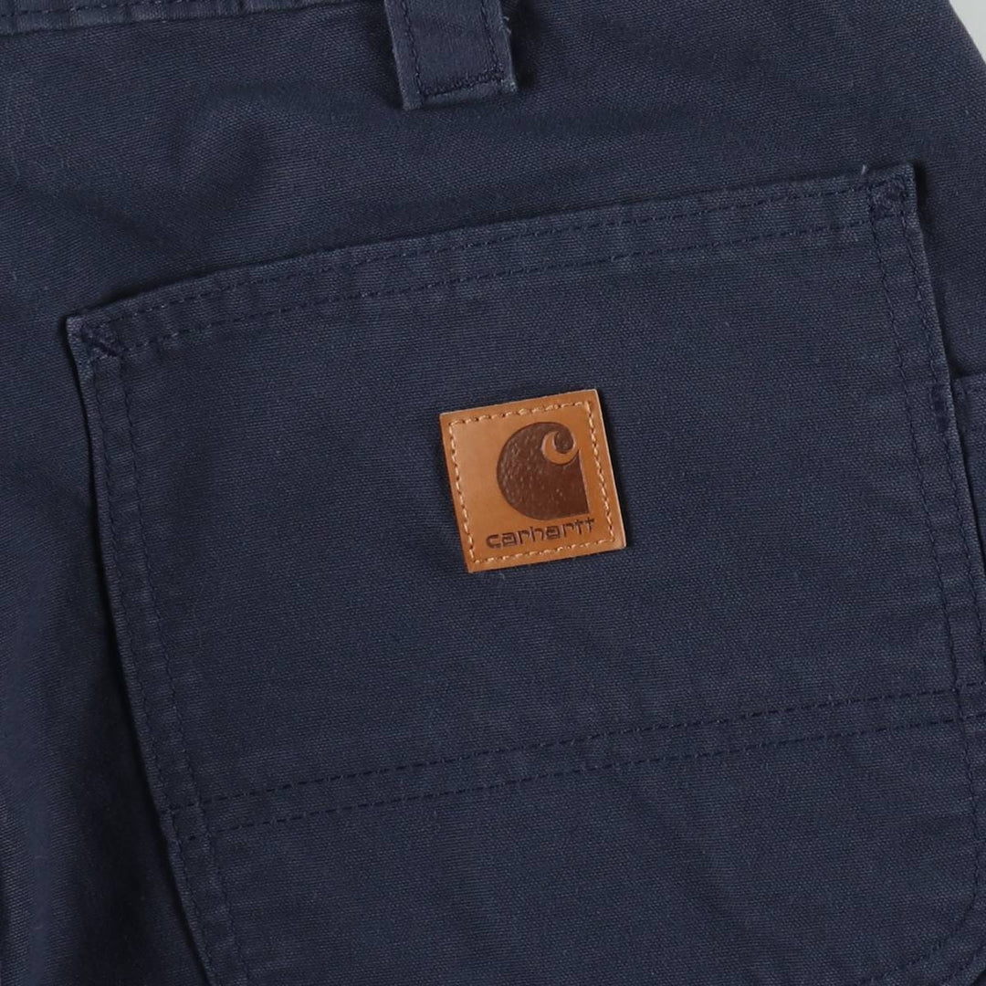 Carhartt Original Dungaree Fit Duck Painter Pants, Men's, Size 34 cotton navy blue type Vintage Second Hand